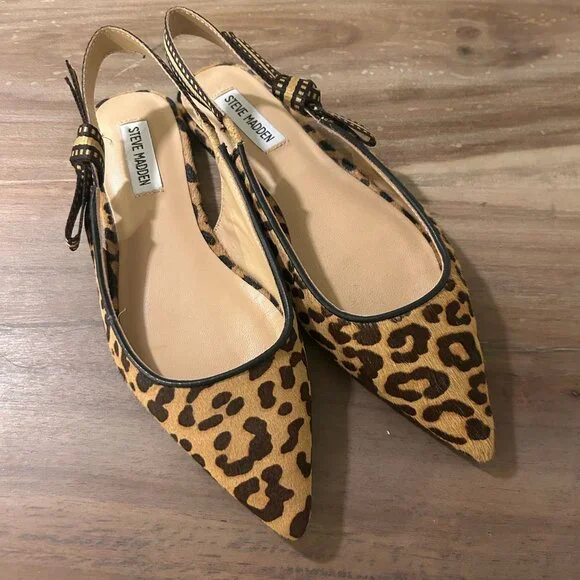 Steve Madden Olsen Leopard, Size 7 - Picture 9 of 13